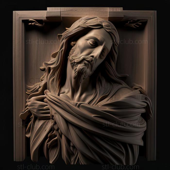 3D model st jesus (STL)